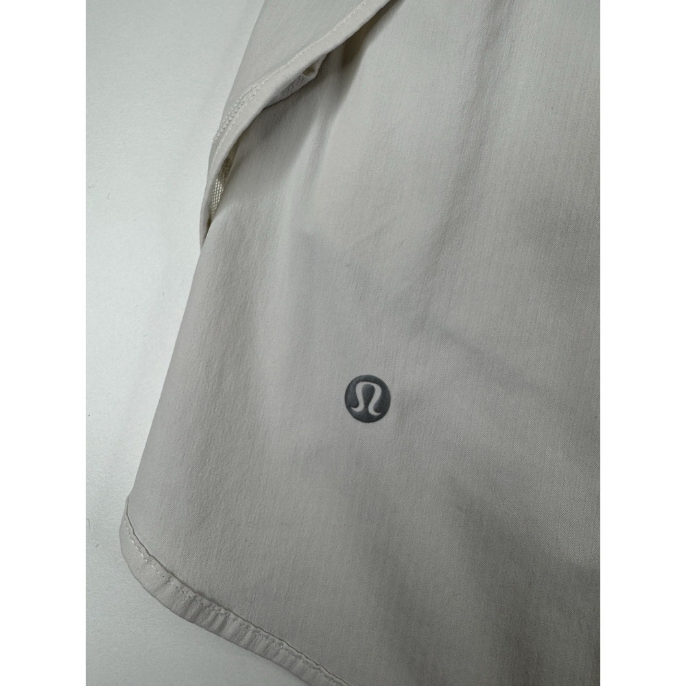Lululemon Hotty Hot High-Rise Skirt Skort Size 8 White Tennis Prep Golf Sporty - Picture 6 of 13